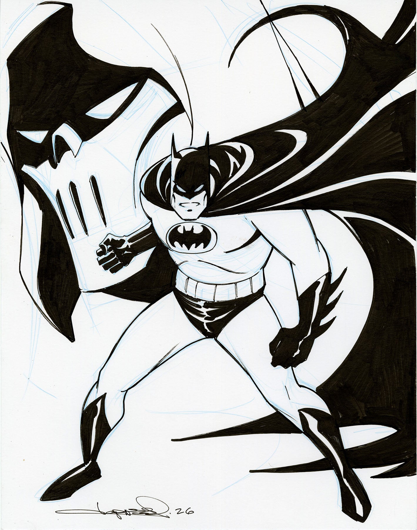 BATMAN Mask of the Phantasm art