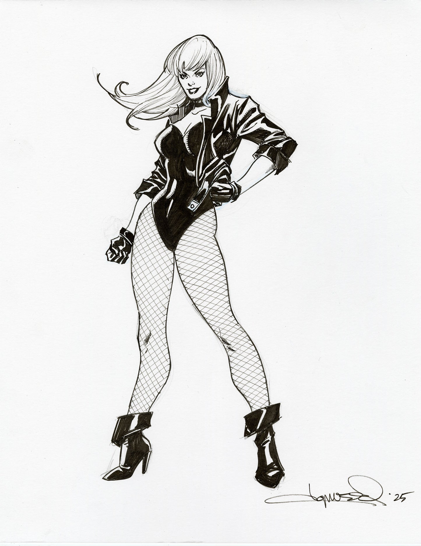 BLACK CANARY sketch