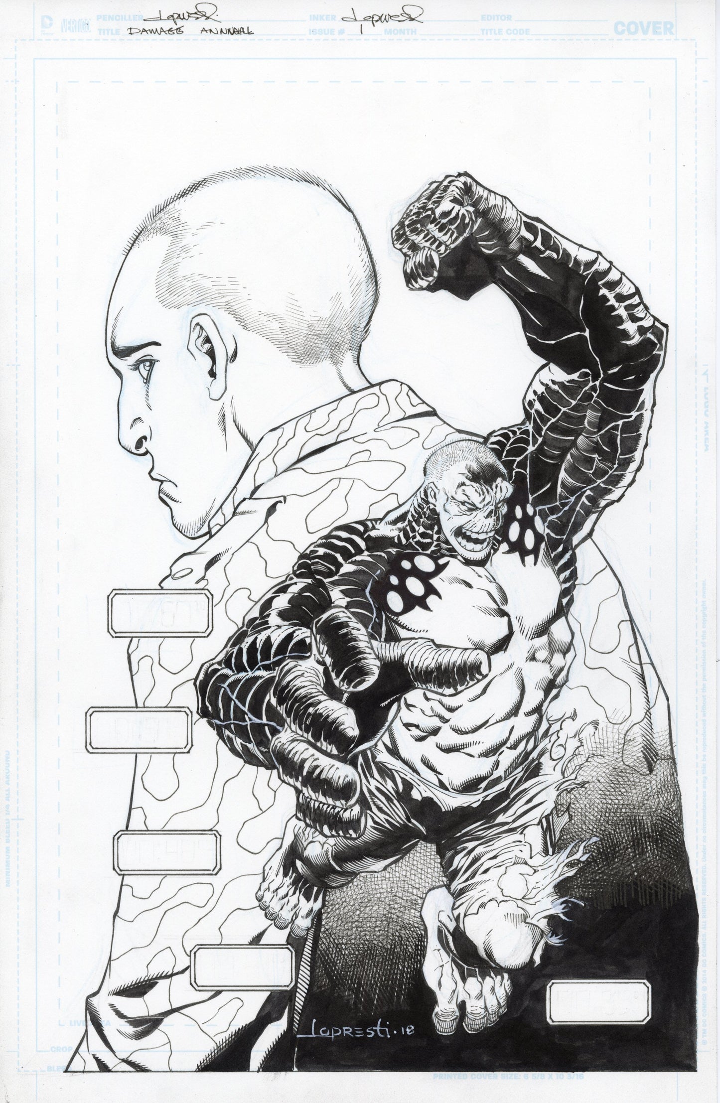 DAMAGE ANNUAL #1 Cover