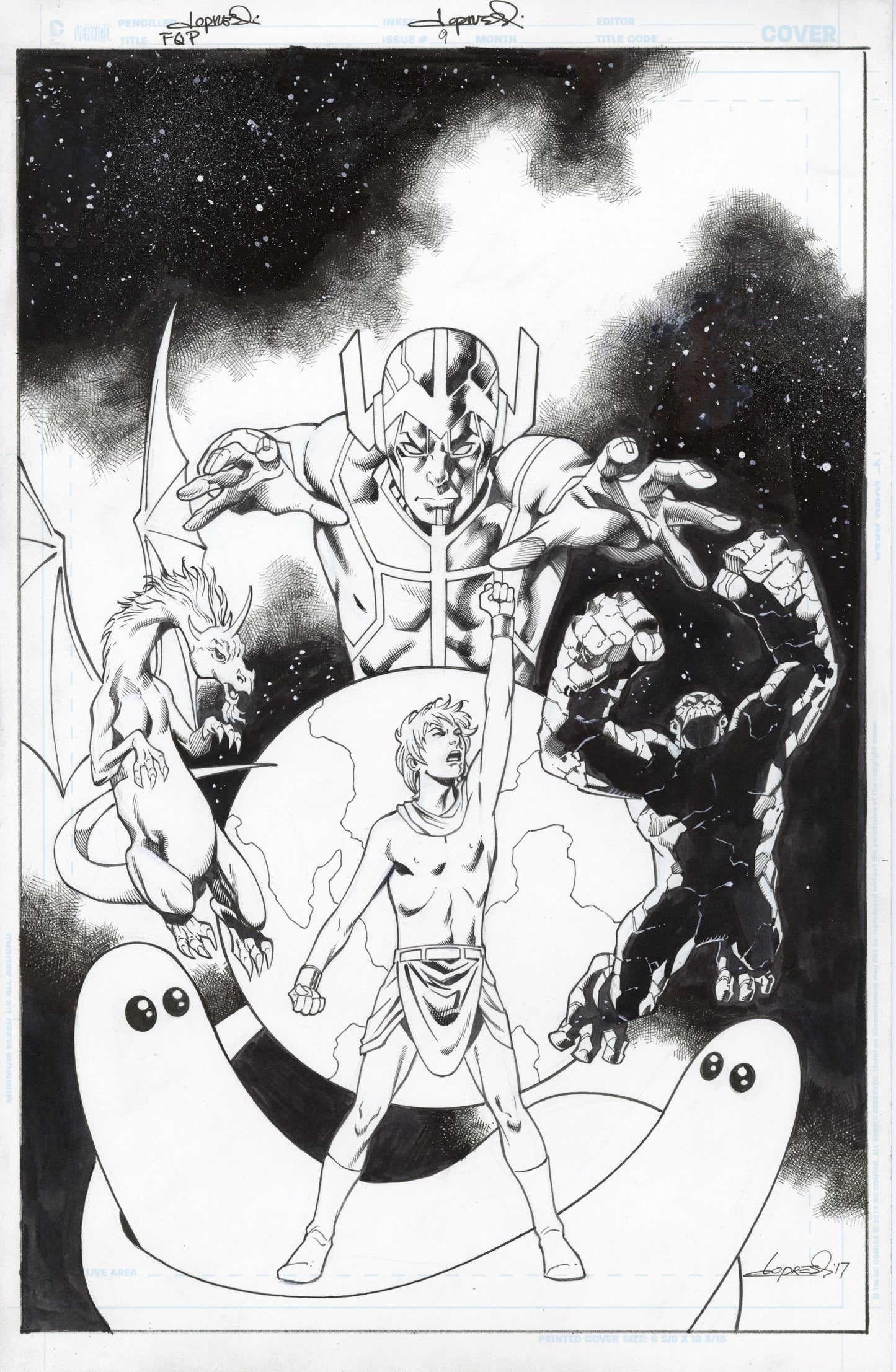 FUTURE QUEST PRESENTS #9 Cover