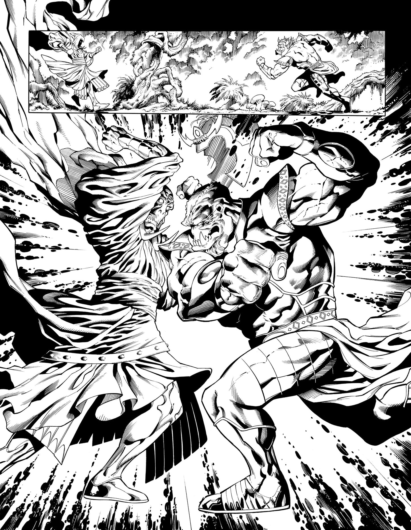 KIT CARTER: PLANET DOOM pg. 53 original art