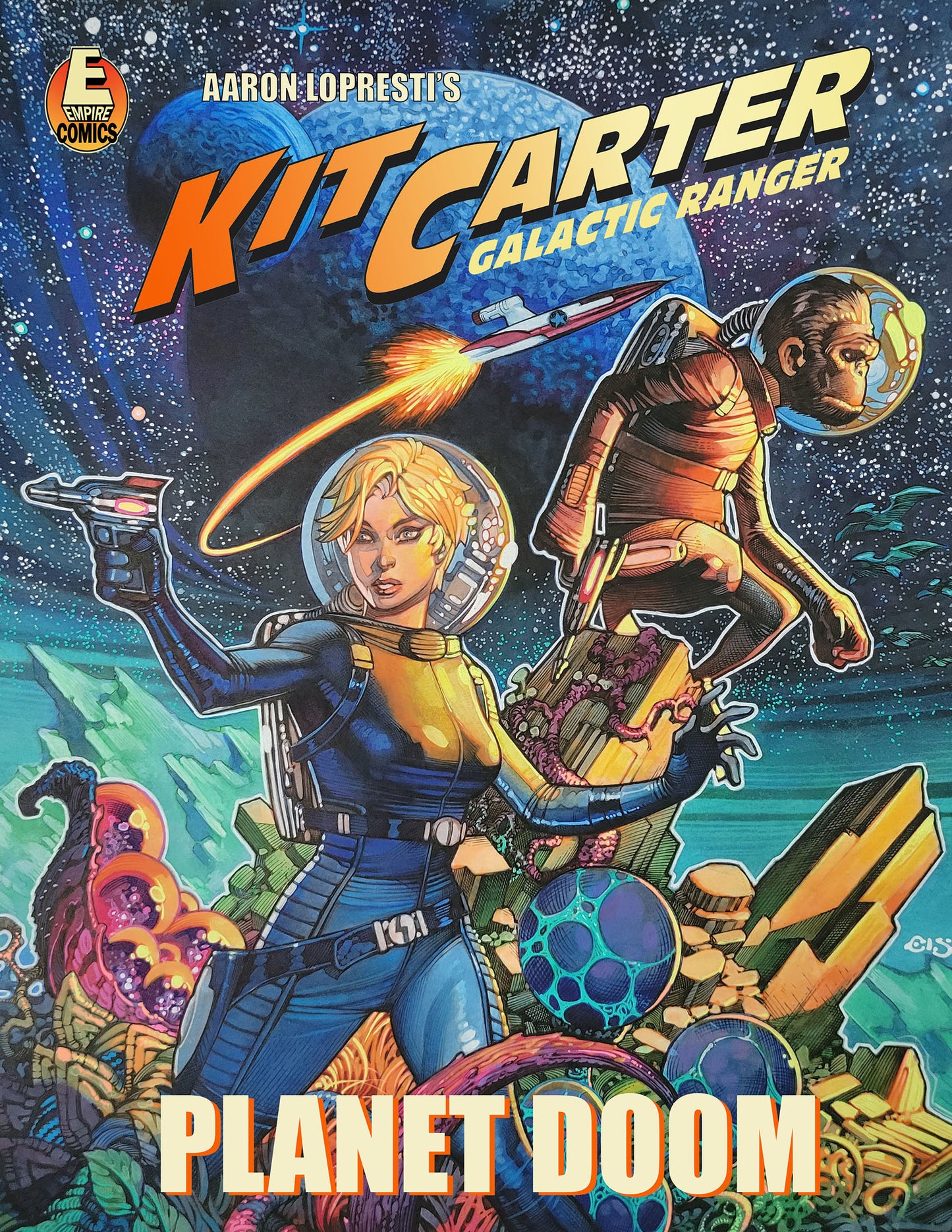 KIT CARTER: PLANET DOOM GRAPHIC NOVEL SOFTCOVER EDITION