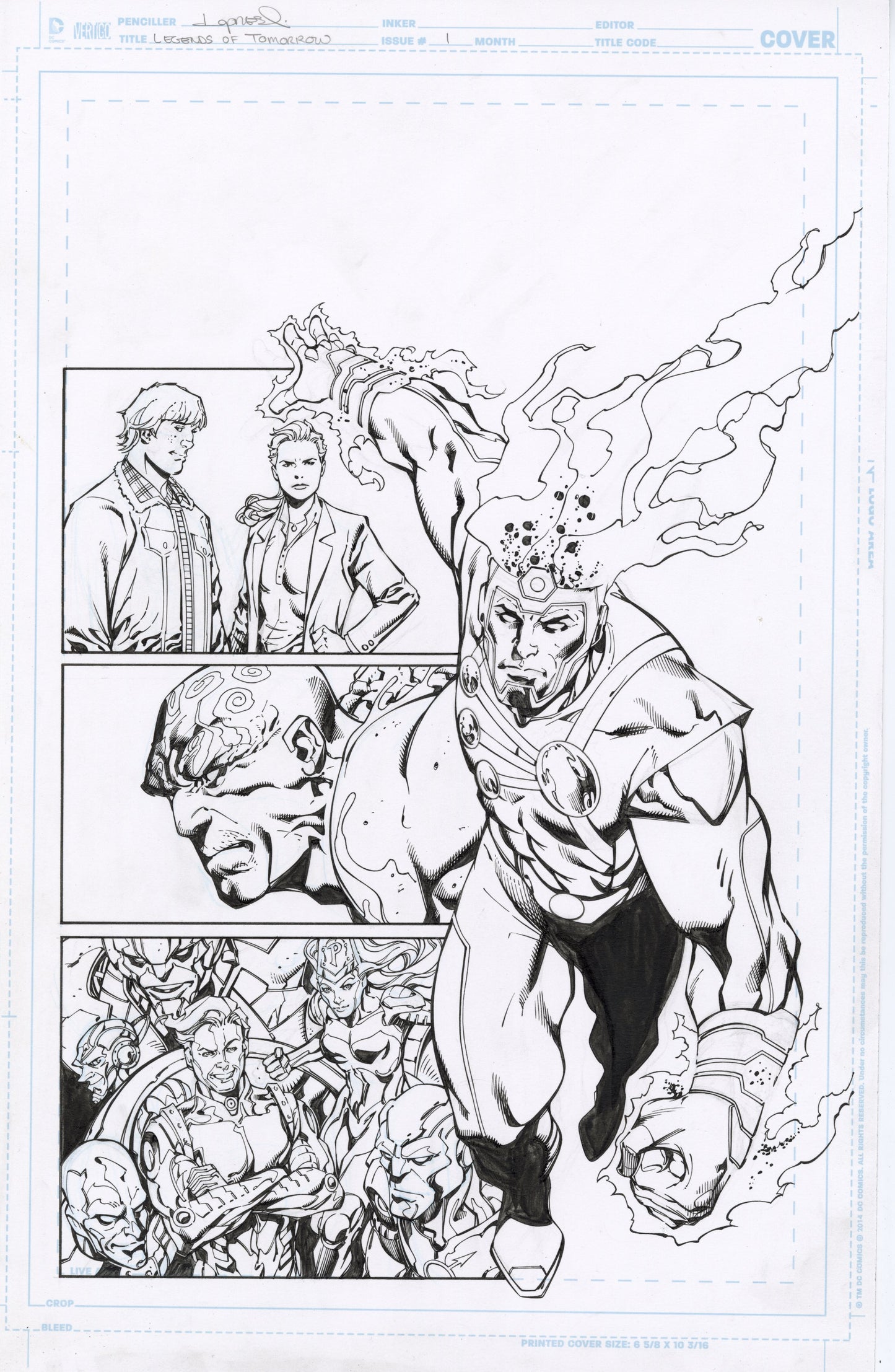 LEGENDS of TOMORROW #1 Cover