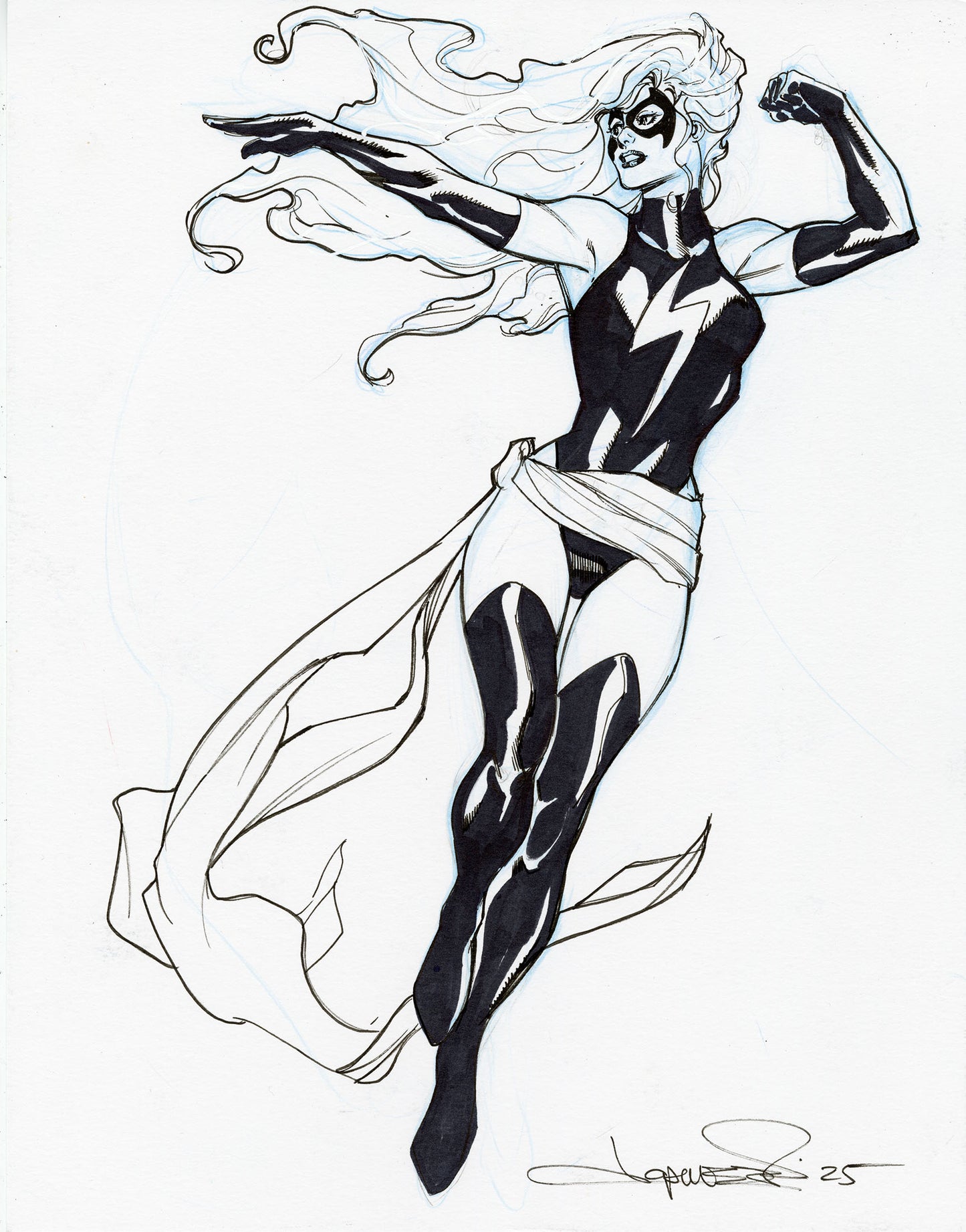 MS. MARVEL original sketch