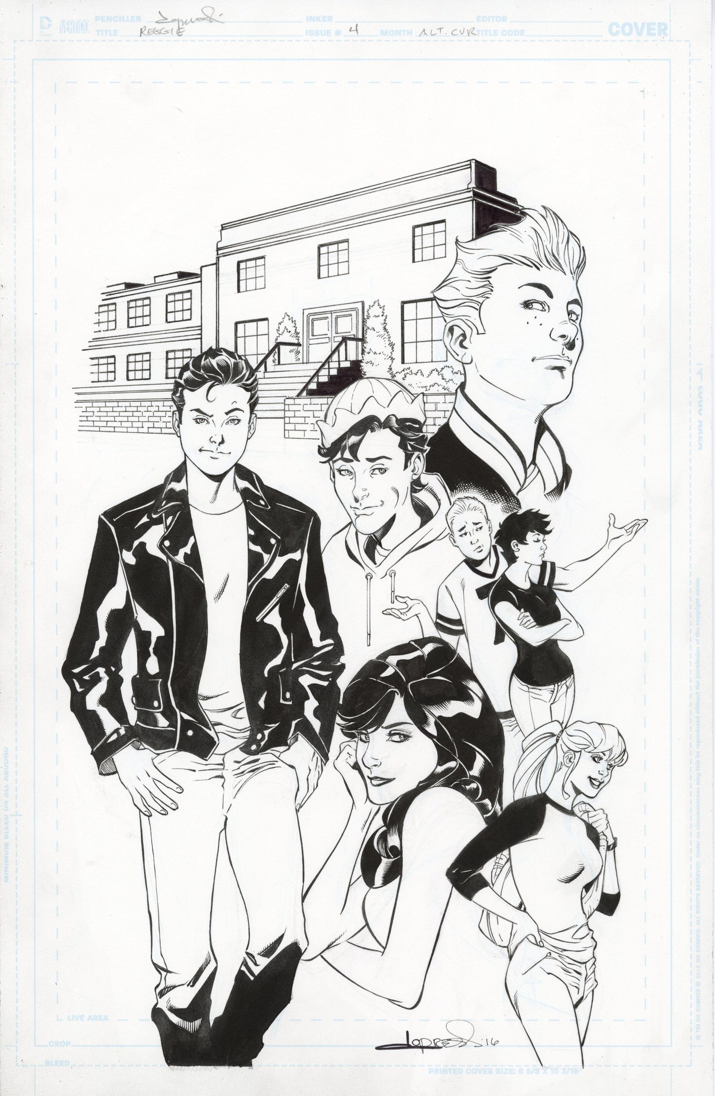 REGGIE #1 Cover
