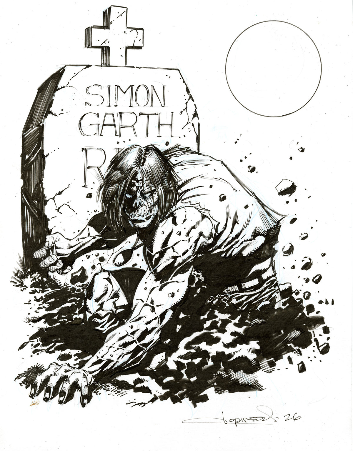 SIMON GARTH the ZOMBIE (Marvel Comics)
