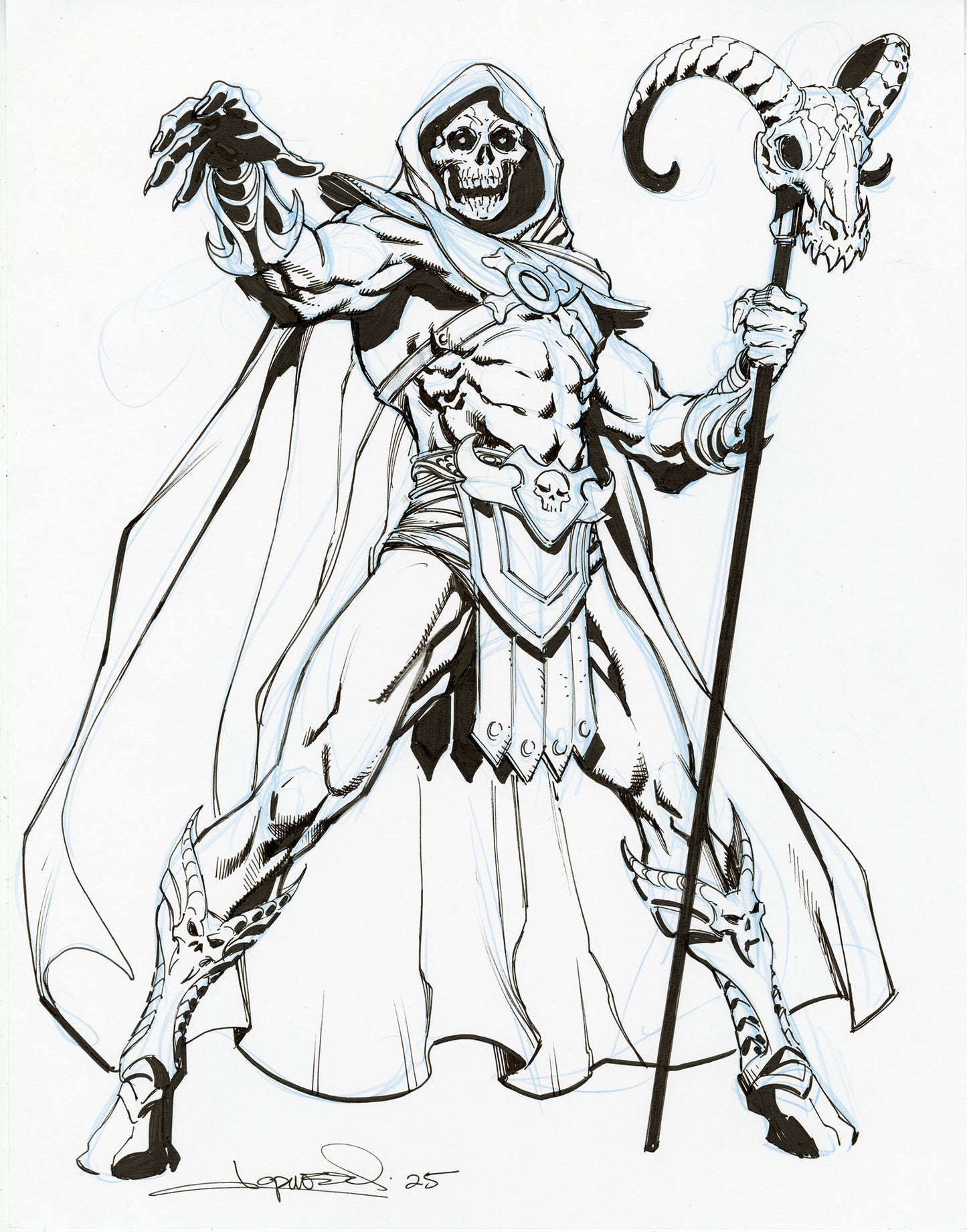 SKELETOR original sketch