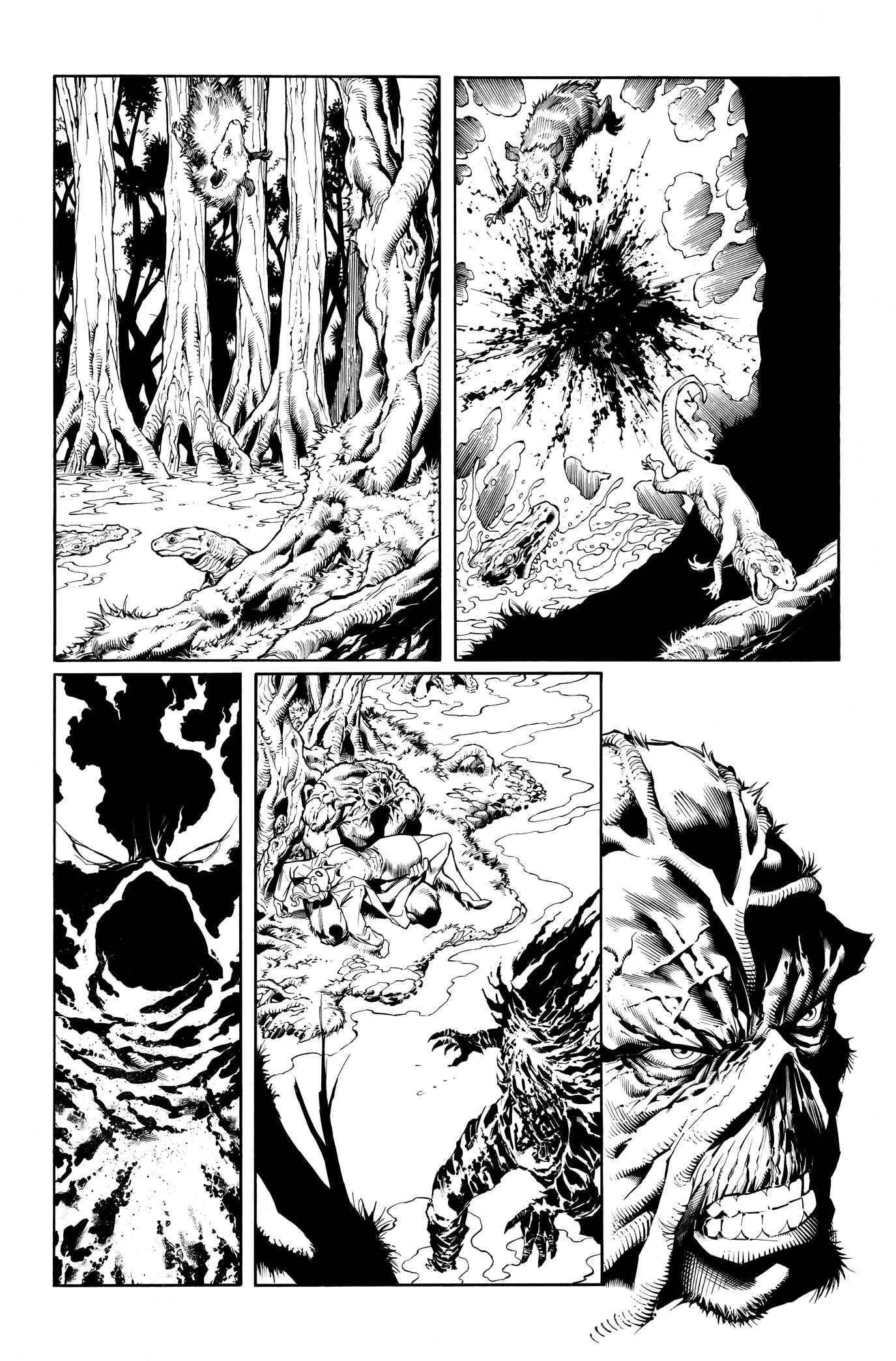 SWAMP THING Walmart Comic Part 1 pg.9