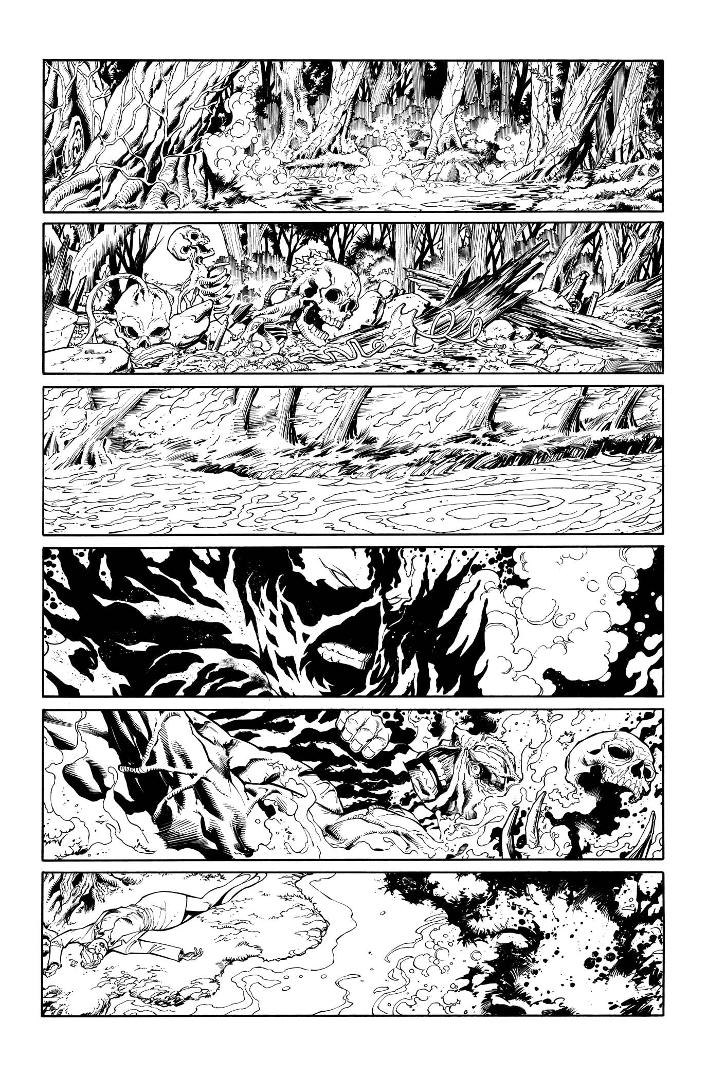 SWAMP THING Walmart Comic Part 2 pg. 1