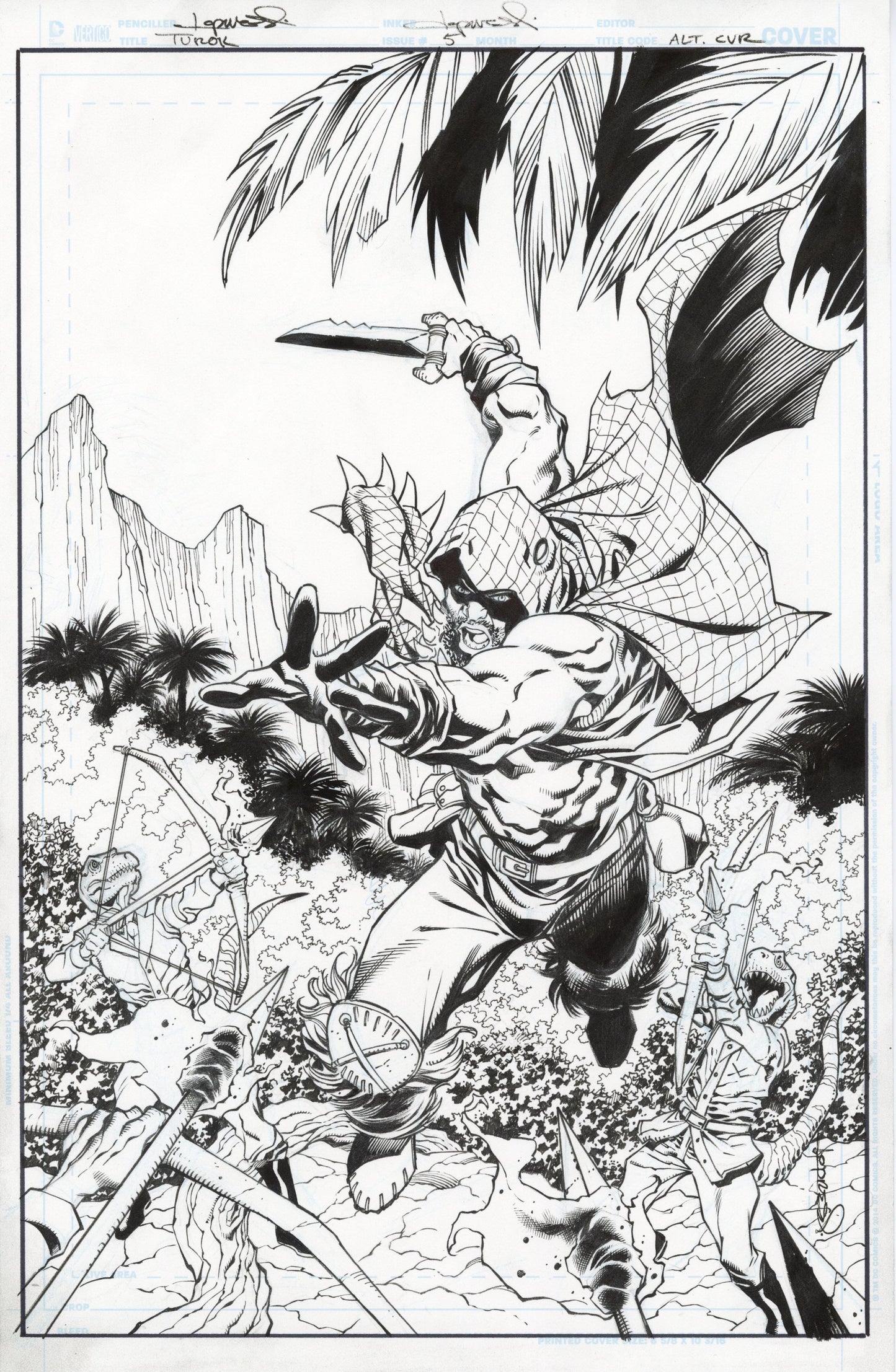 TUROK #4 Cover (Dynamite)