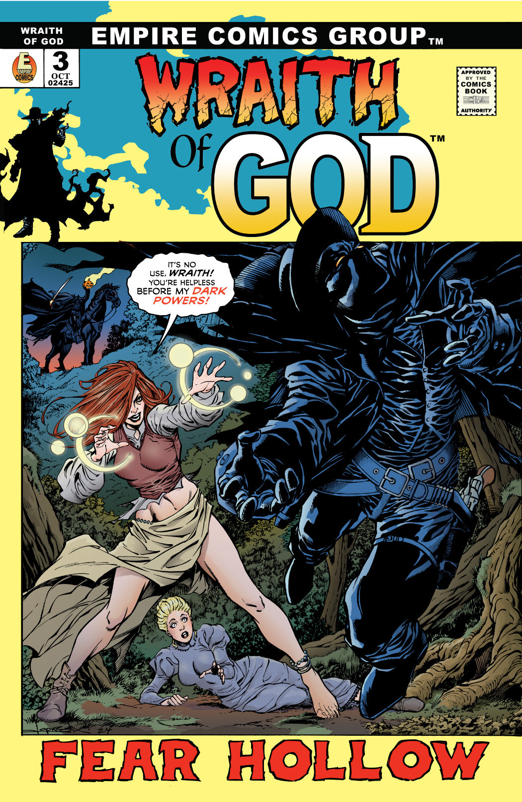 Wraith of God (#3): Fear Hollow Cover C
