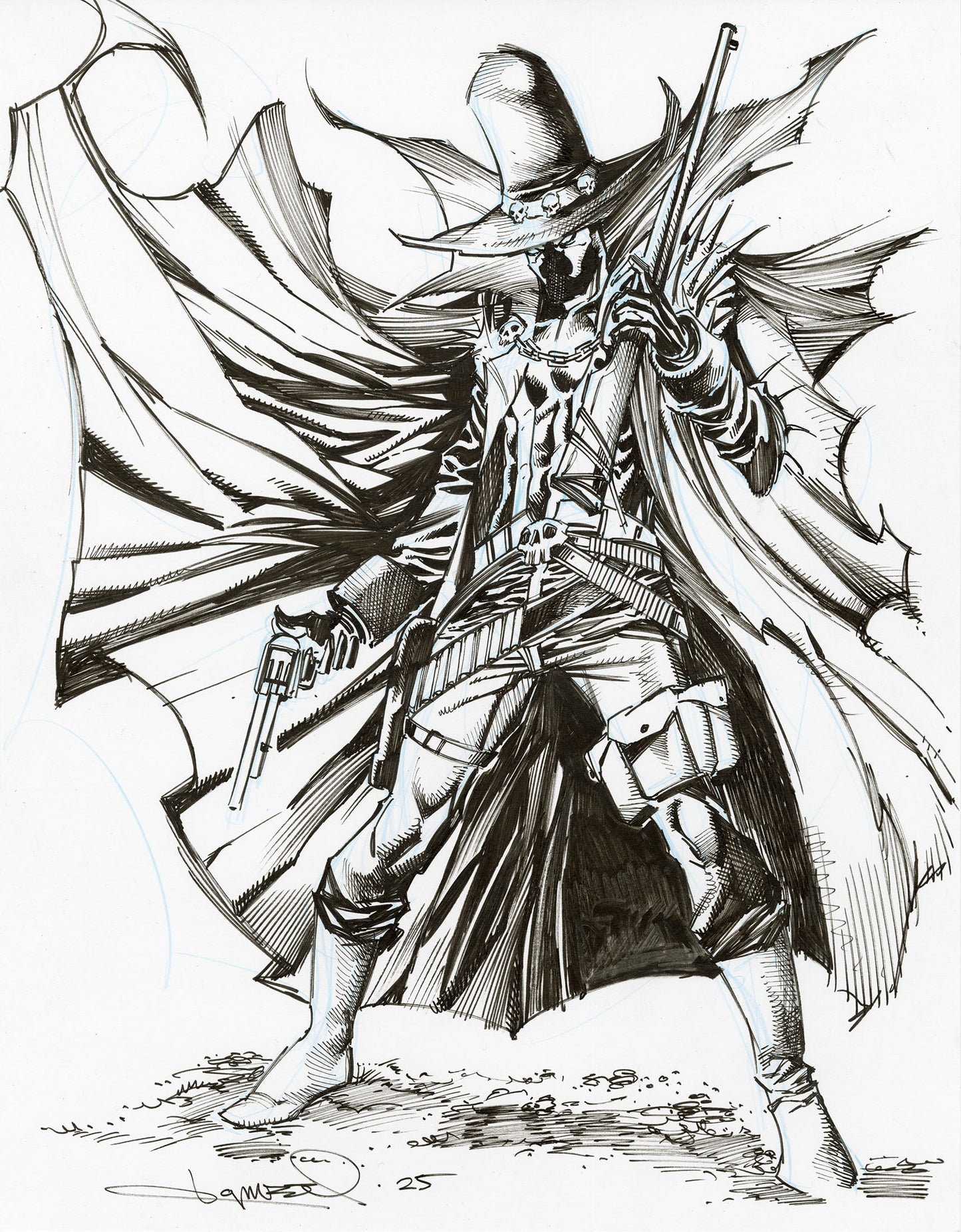 GUNSLINGER SPAWN Sketch