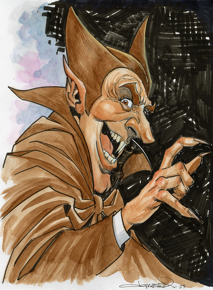 Count Chockulia COUNT CHOCULA color illustration – Aaron Lopresti Official Store