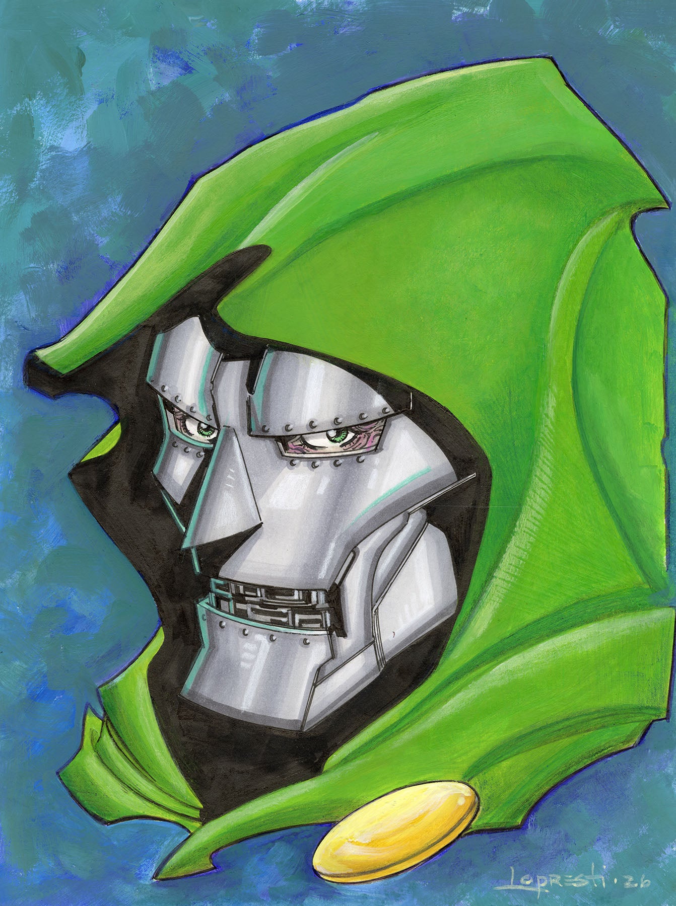 DR DOOM Illustration