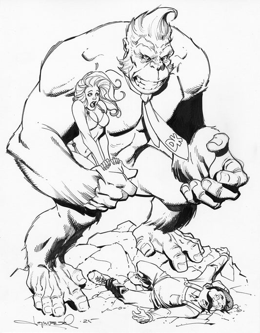 Donkey Kong Original Sketch