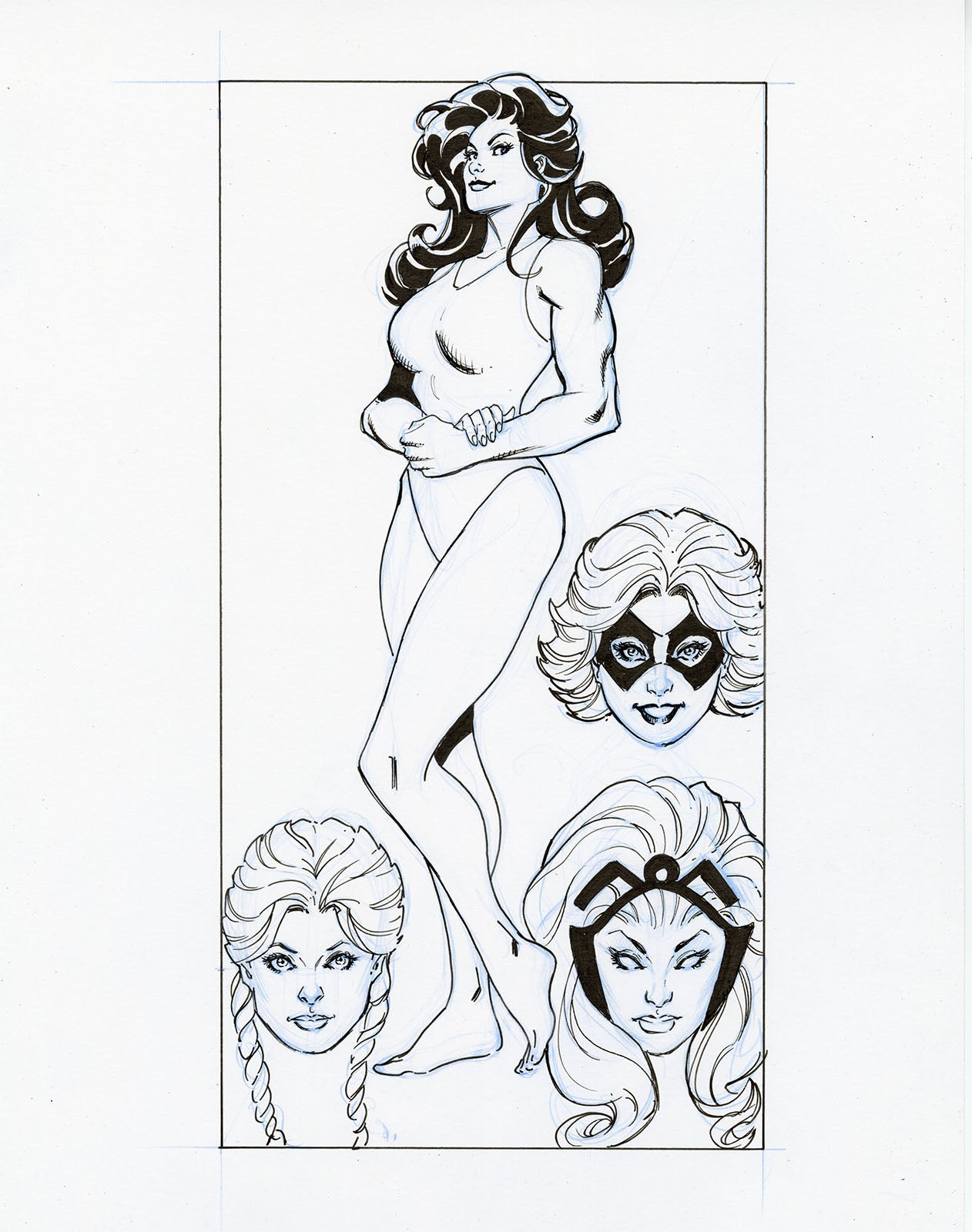FEMTASTIC FOUR MARVEL CORNER BOX