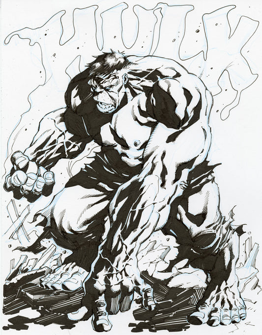 THE HULK original sketch