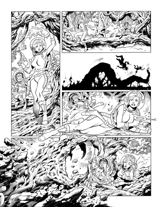 KIT CARTER: PLANET DOOM pg. 31 original art