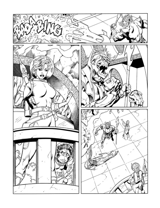 KIT CARTER: PLANET DOOM pg. 44 original art