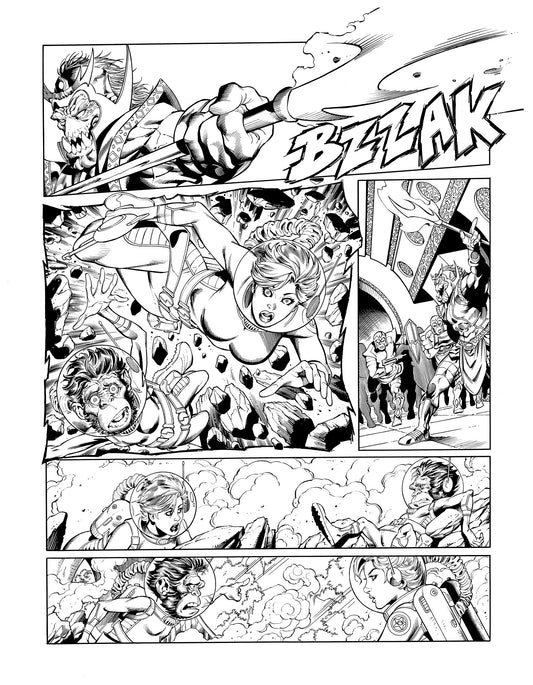 KIT CARTER: PLANET DOOM pg. 45 original art