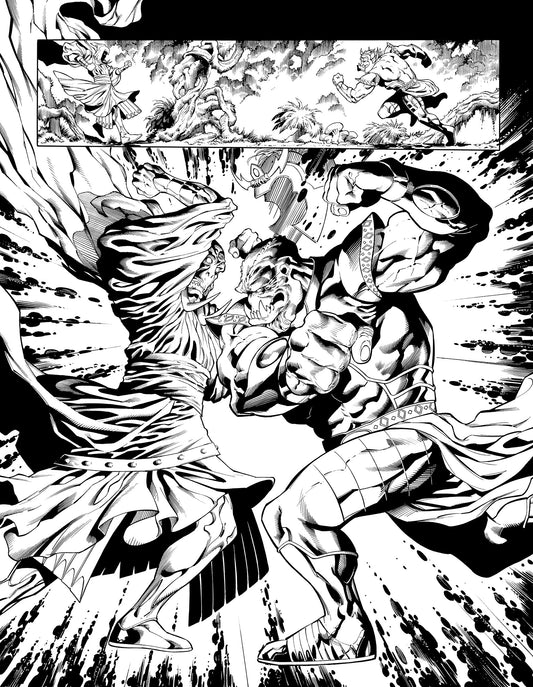 KIT CARTER: PLANET DOOM pg. 53 original art
