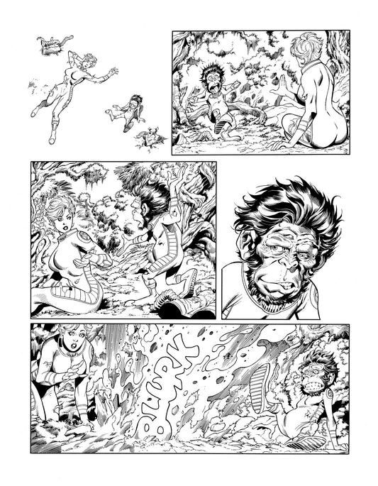 KIT CARTER: PLANET DOOM pg. 54 original art