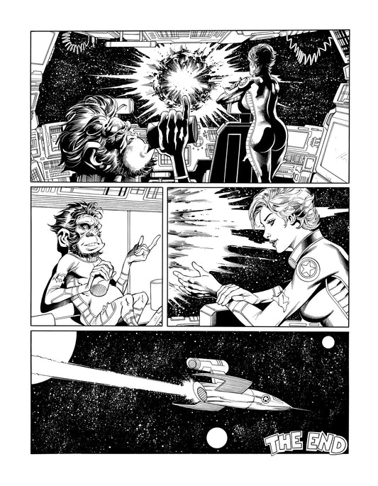 KIT CARTER: PLANET DOOM pg. 66 original art