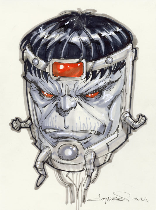 MODOK sketch Comic Art