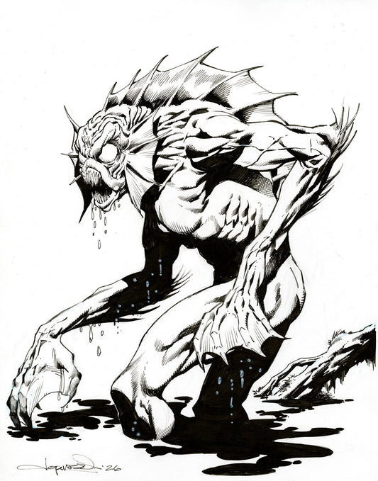 The MAN-PHIBIAN from Marvel's LEGION OF MONSTERS