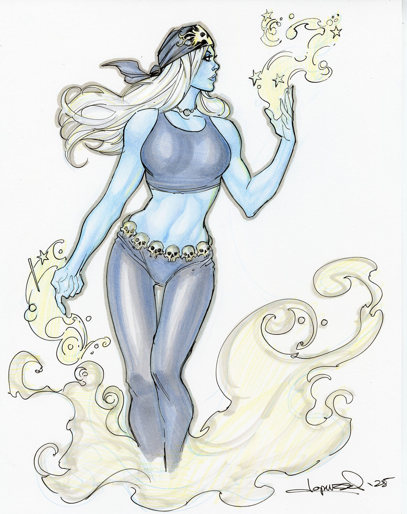 POLYCHROME original color sketch