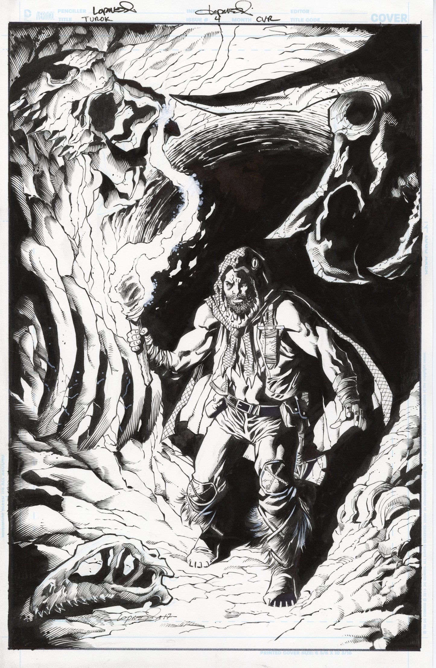 TUROK #3 Cover (Dynamite)