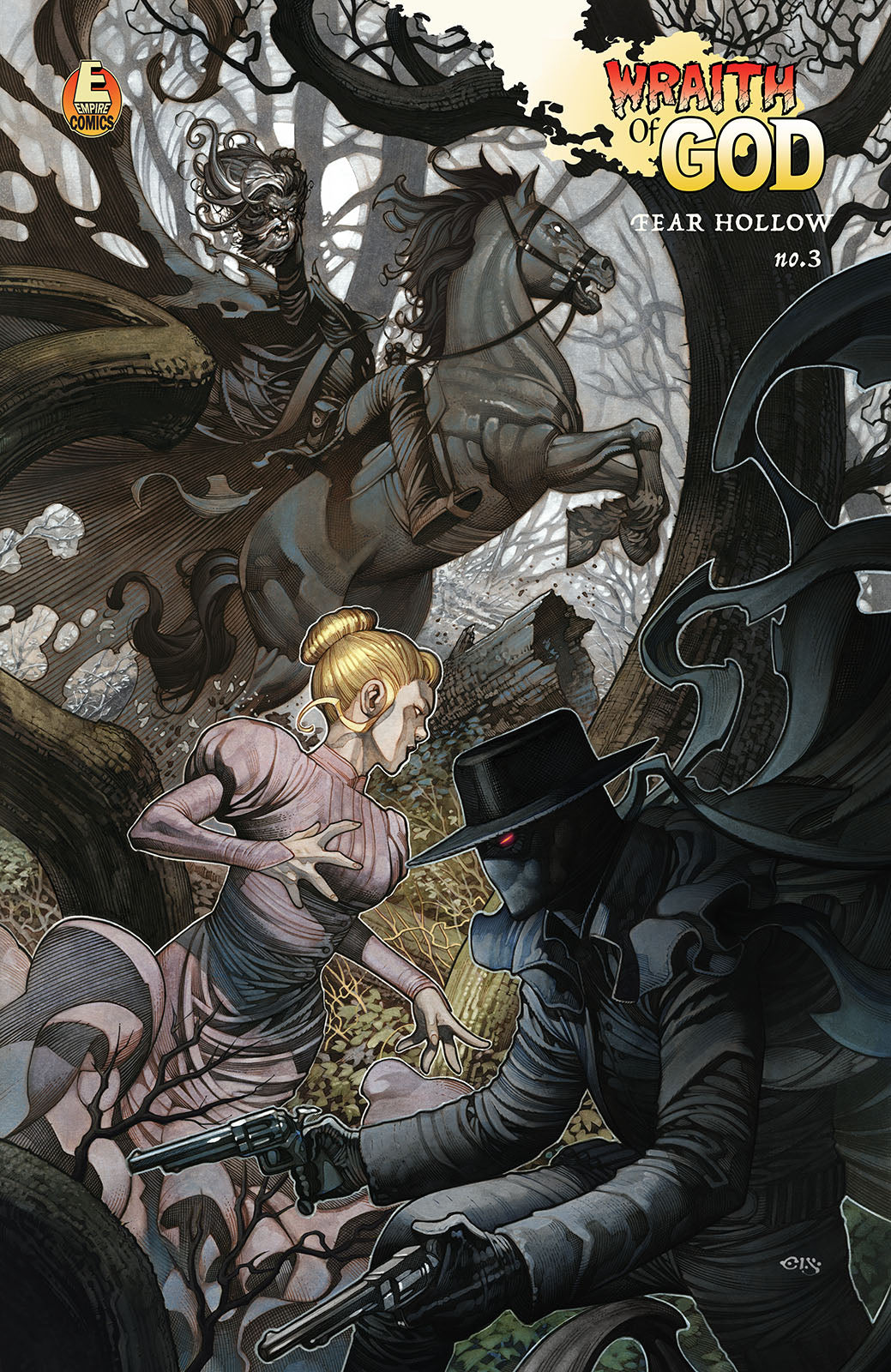 Wraith of God (#3): Fear Hollow Cover D