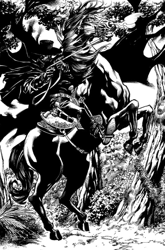 WRAITH OF GOD #2: BLOOD HUNTERS pg. 53 original art