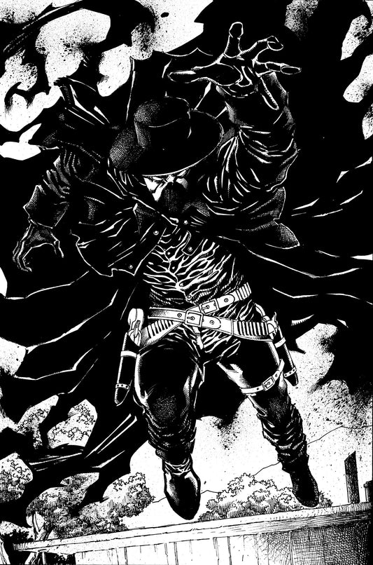 WRAITH OF GOD #2: BLOOD HUNTERS pg.9 original art