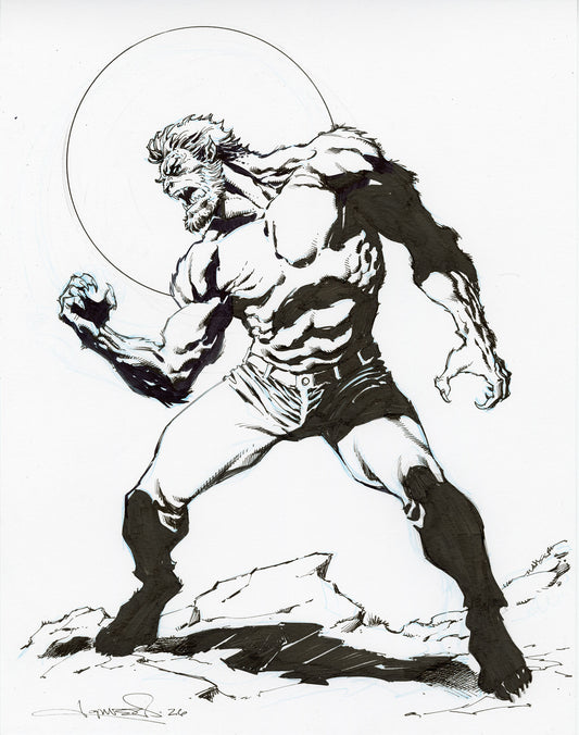 Werewolf by Night 2 sketch