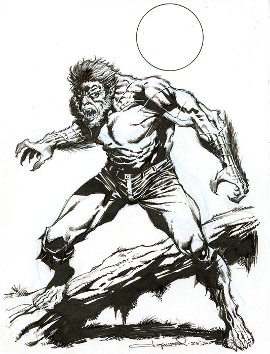 WEREWOLF BY NIGHT original sketch